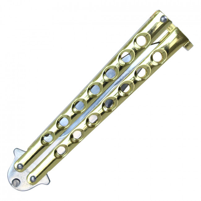 Gold Butterfly Knife