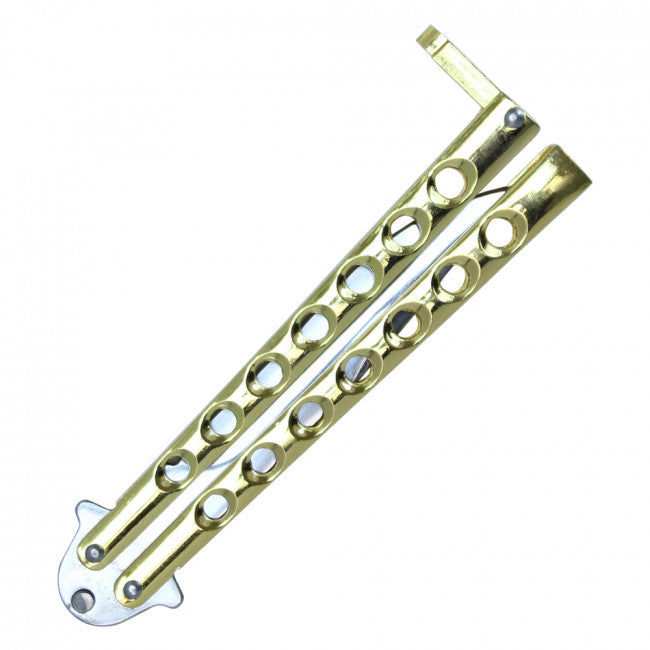 Gold Butterfly Knife