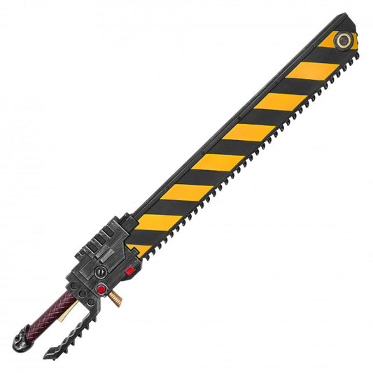 Foam Striped Chainsword - Warhammer 40k